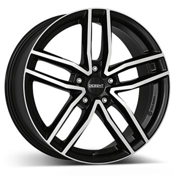 DEZENT TR dark black/polished