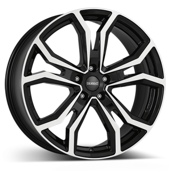 DEZENT TV dark black/polished