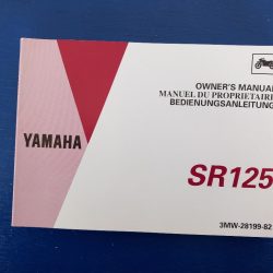 yamaha sr125 Handbuch