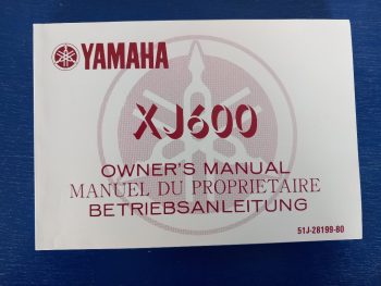yamaha xj600 handbuch