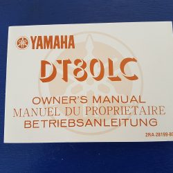 Yamaha DT 80 LC  Handbuch 2RA-28199-80
