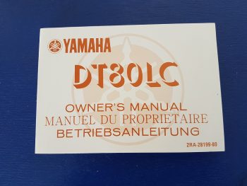 Yamaha DT 80 LC  Handbuch 2RA-28199-80