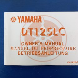 Yamaha DT 125 LC Handbuch 10V-28199-80