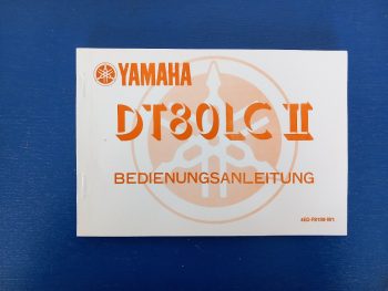 Yamaha DT 80 LC II Handbuch 4ED-F8199-W1