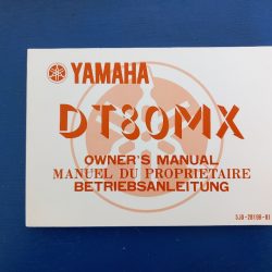 Yamaha DT 80 MX Handbuch 5J0-28199-81