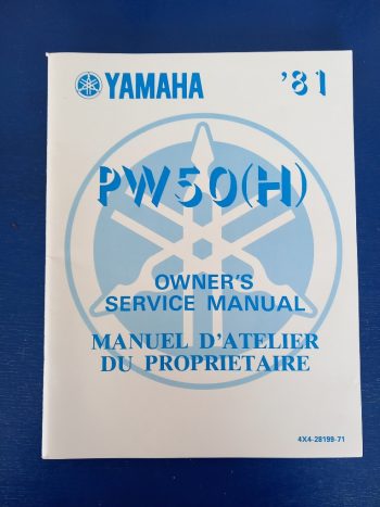 Yamaha PW 50 (H) Handbuch 4X4-28199-71