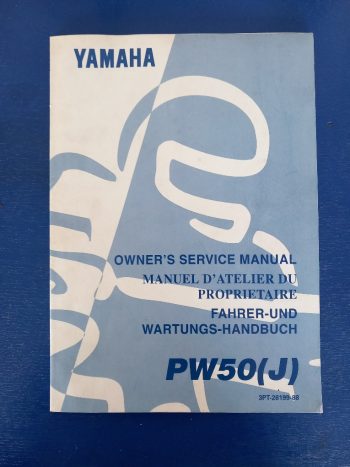 Yamaha PW 50 (J) Handbuch 3PT-28199-88