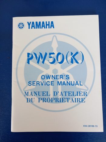 Yamaha PW 50 (K) Handbuch 4X4-28199-73