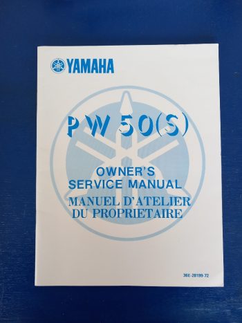 Yamaha PW 50 (S) Handbuch 36E-28199-72