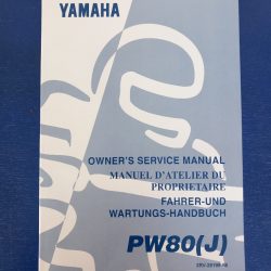 Yamaha PW 80 (J) Handbuch 3RV-28199-86