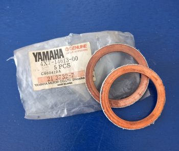 Yamaha XV1000 XV1100 Virago Dichtung Auspuffrohr neu 4X7-14613-00