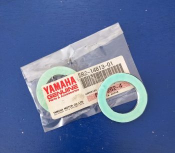 Yamaha DT50LC DT80LC Dichtung Auspuffrohr neu 5R2-14613-01