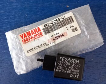 Yamaha TW125 YZF YZF-R1 DT125 XC125 SR125 XT600 XTZ660 XJR400 R1 YZF600 Blinkerrelais komplett neu 4MY-83350-01