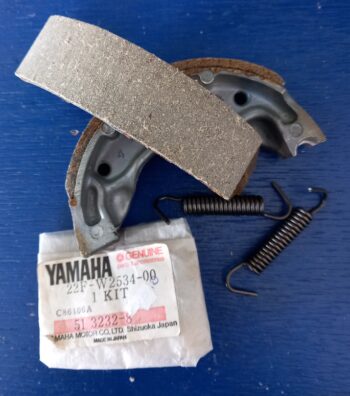 Yamaha TY125 TY250 T50 T80 Bremsbelagsatz vorne neu 22F-W2534-00