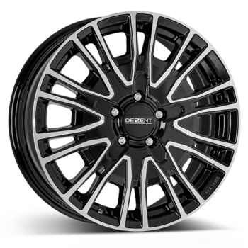 DEZENT KE dark black/polished