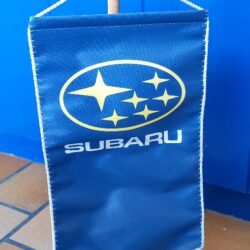 Subaru Tischwimpel Tischaufsteller Tischbanner