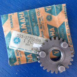 Yamaha DT50 TY50 DT75 DT80 YSR50 RD50 RD80 YSR80 LB80 YZ125   Zahnrad 5.Ritzel 25 Z neu 353-17251-00