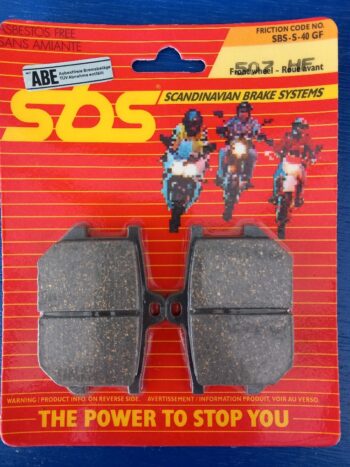 Yamaha SR500 XJ650 XS650 XS750 XS850 XS1100 XV1100 Zubehör Scheibenbremsbelag neu ZUB-SBS50-70