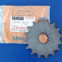 Yamaha XT500 Antiebskettenrad Ritzel 16 Z neu 9383E-16106