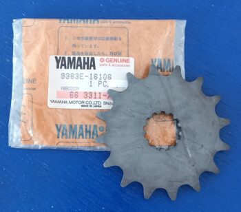 Yamaha XT500 Antiebskettenrad Ritzel 16 Z neu 9383E-16106