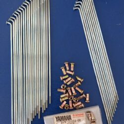 Yamaha DT175 Speichensatz vorne neu 10V-25104-00