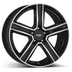 DEZENT KG dark black/polished