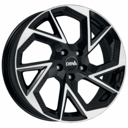 DBV Napoli AP dark schwarz glänzend, front poliert