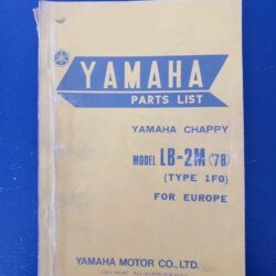 yamaha Chappy ersatzteilkatalog