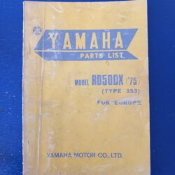 yamaha rd50dx ersatzteilkatalog