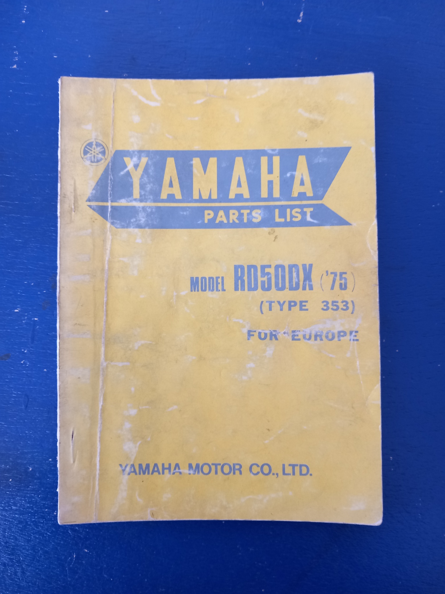 yamaha rd50dx ersatzteilkatalog